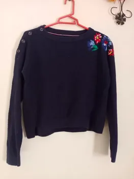 Tommy Hilfiger Embroidered Knitted Sweater Medium Size