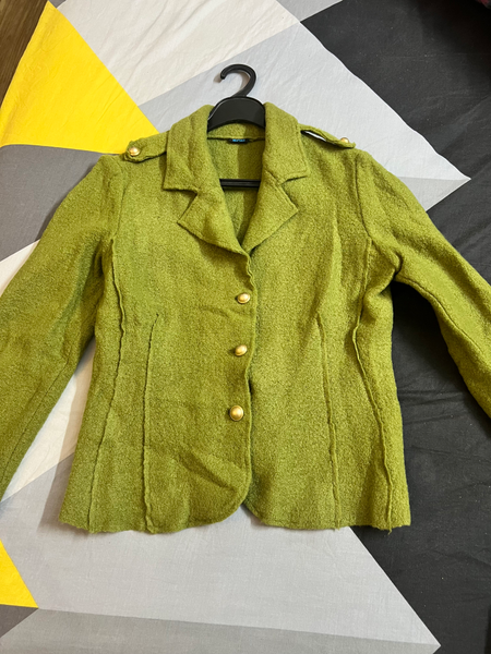 Green blazer